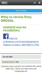 Mobile Screenshot of drosol.pl